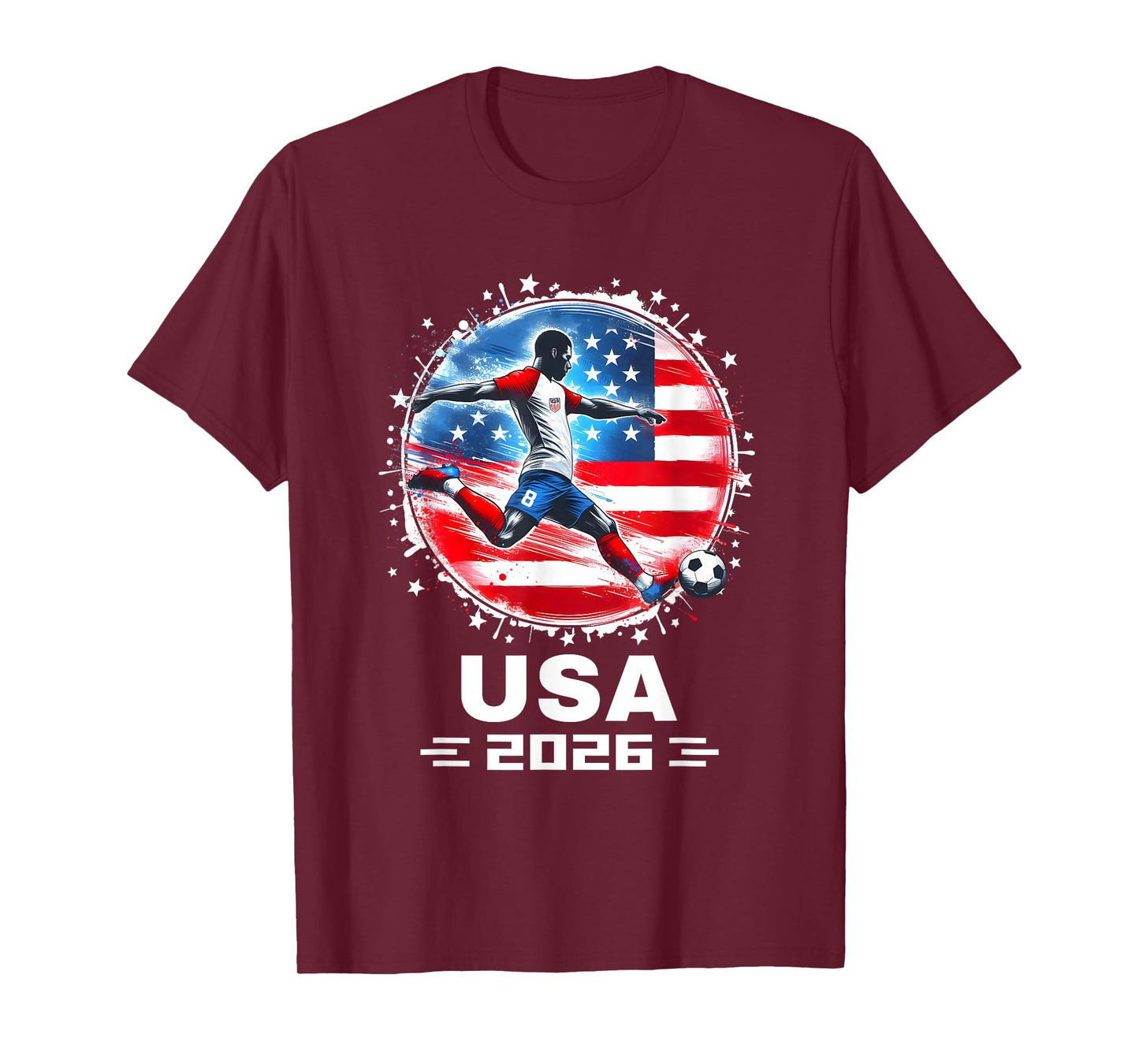 USA 2026 United States Sport USA Team 2026 Player 2026 USA T-Shirt