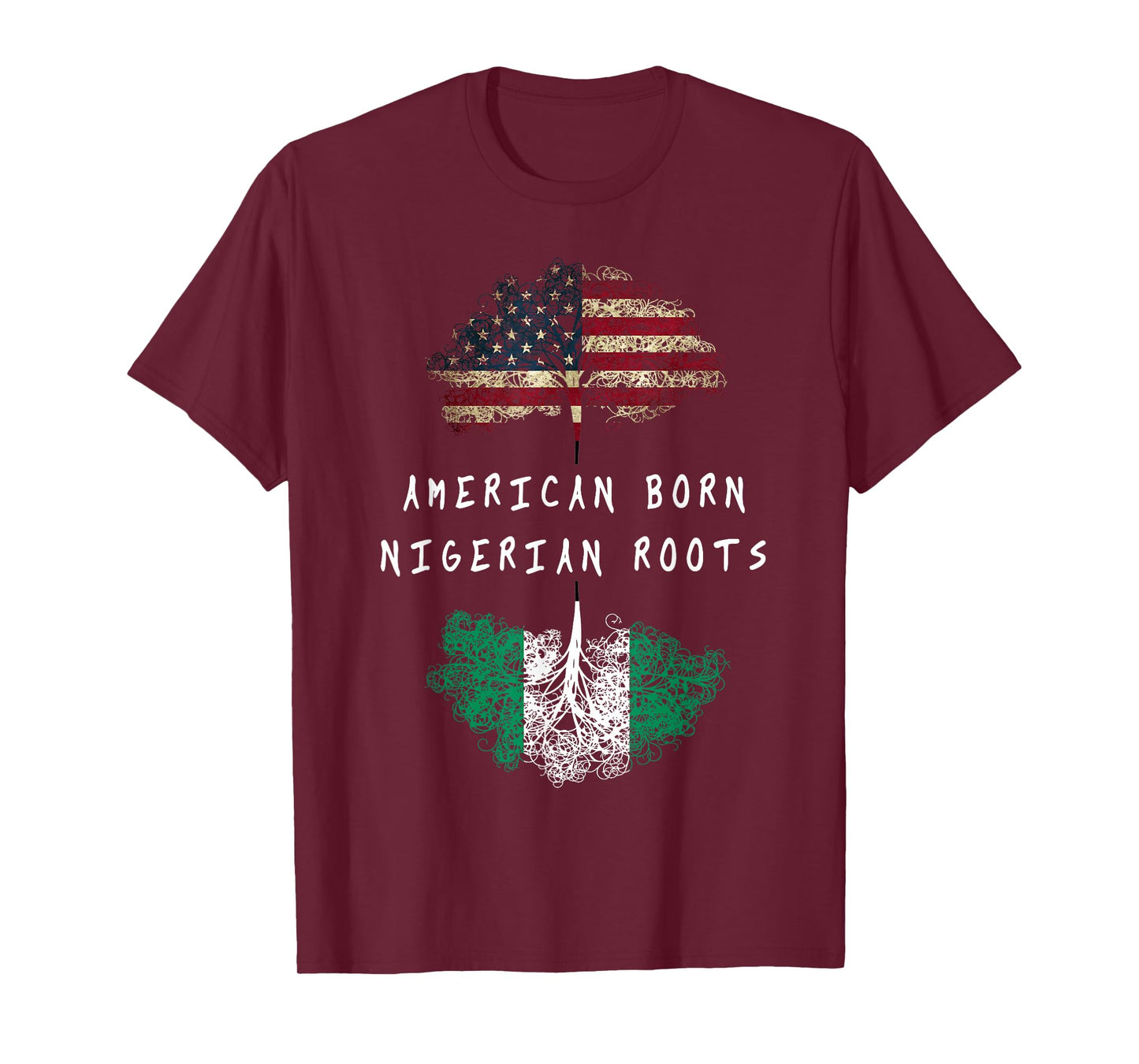 American Born, Nigerian Roots Ancestry T-Shirt T-Shirt