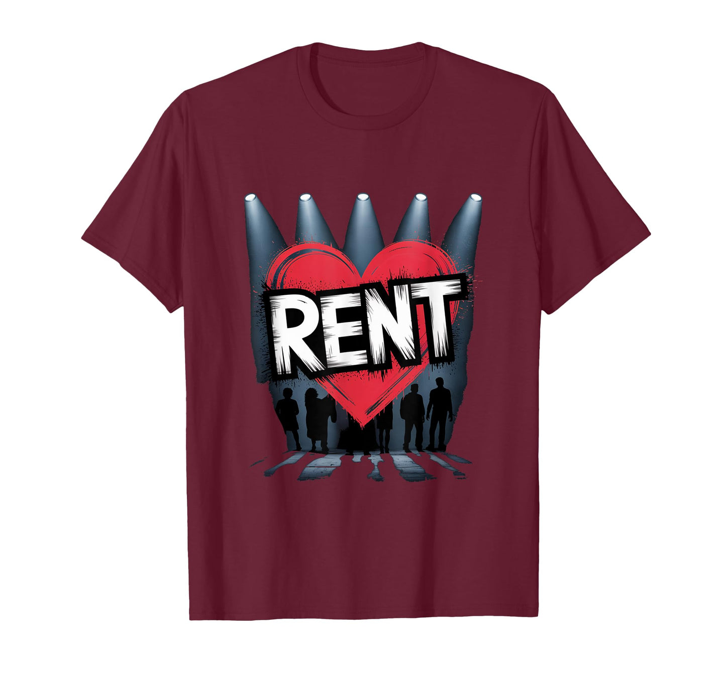 Rent Inspirational Musical Theatre Broadway Theater T-Shirt