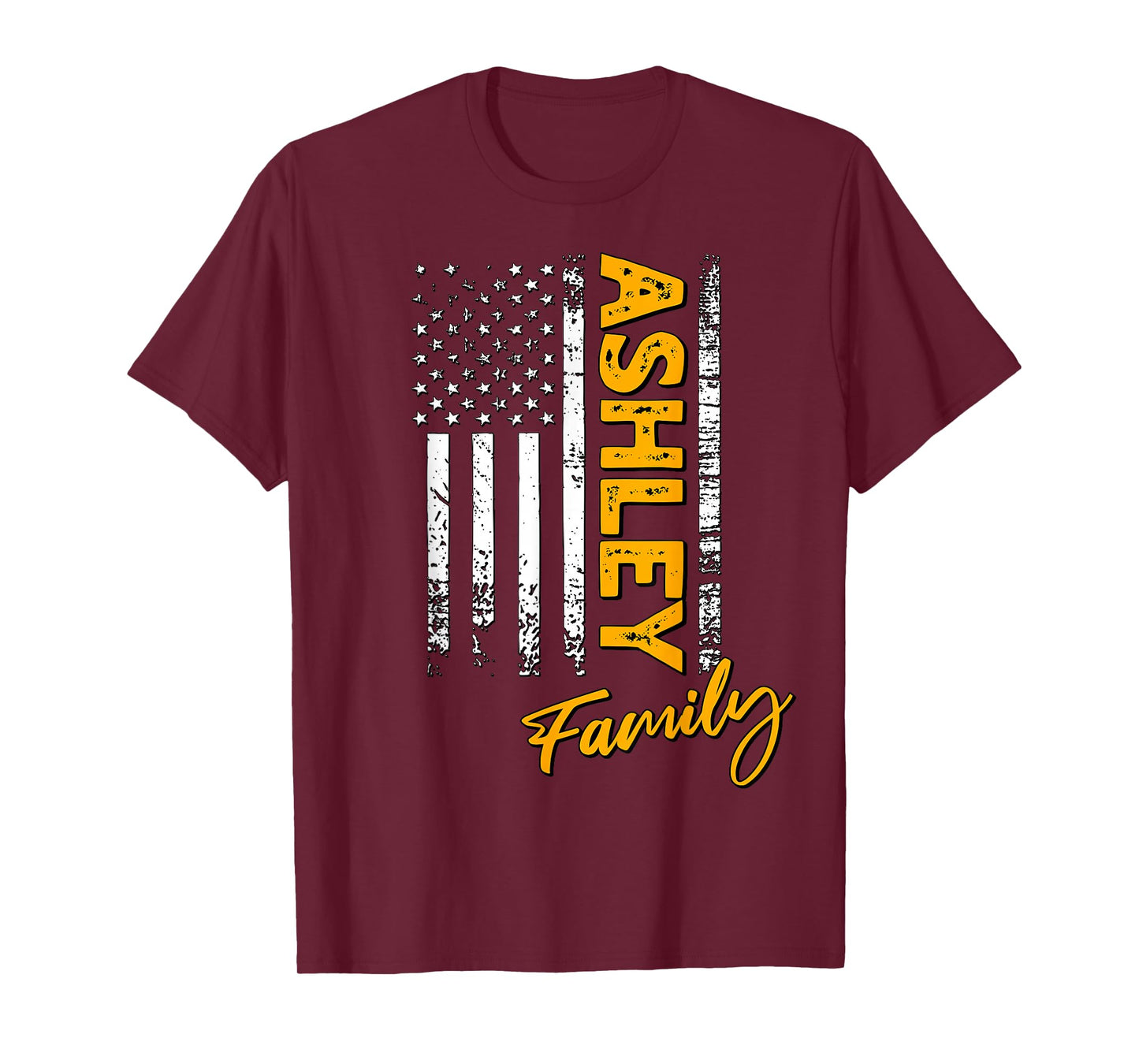 Ashley Surname American Ashley Last Name Ashley T-Shirt