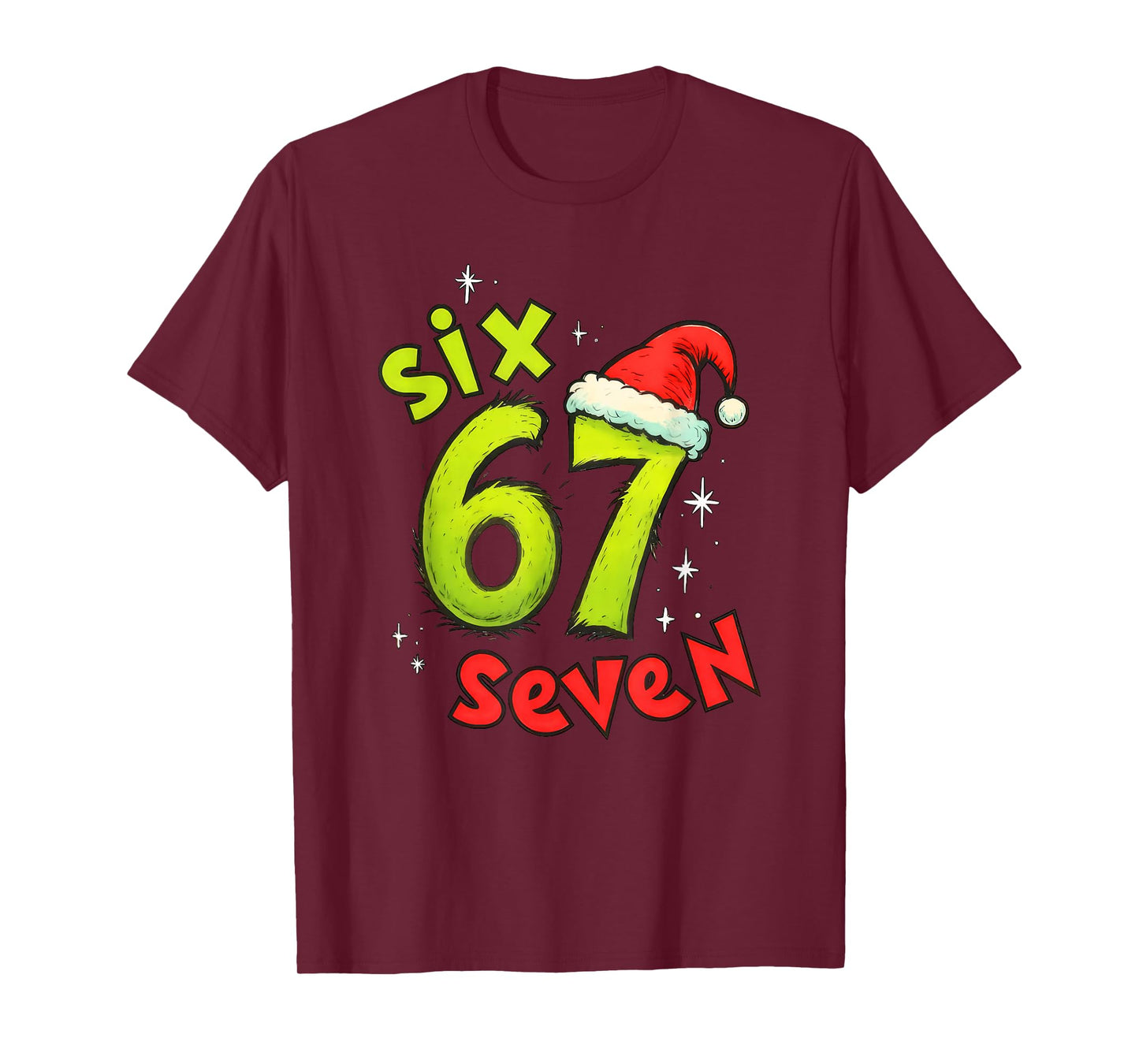 67 Meme Six Seven for Kids Women Men Boys Girls Christmas T-Shirt