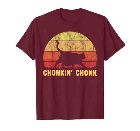 Chonkin' Chonk Big Fat Cat Chonk Meme T-Shirt
