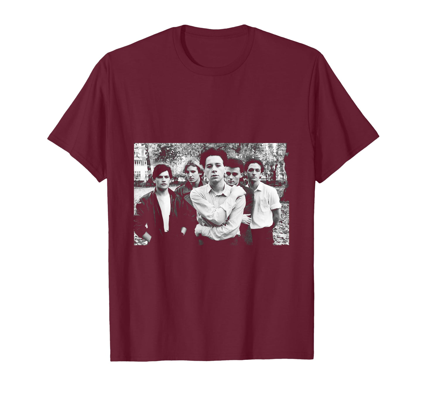 Simple Minds Band Park Portrait By Virginia Turbett T-Shirt