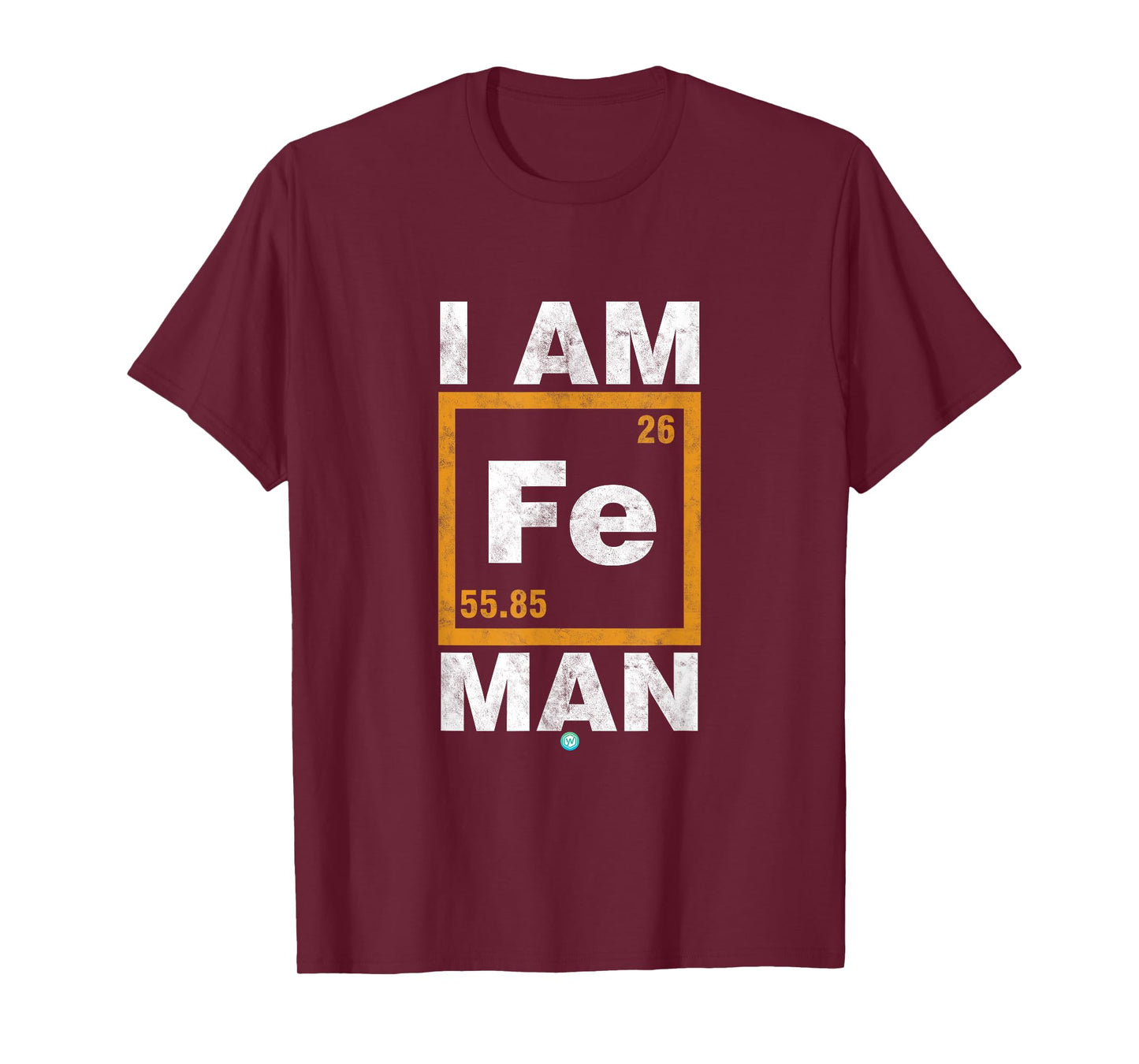 Iron (Fe) Man T-shirt Funny Periodic Element Shirt Gift T-Shirt