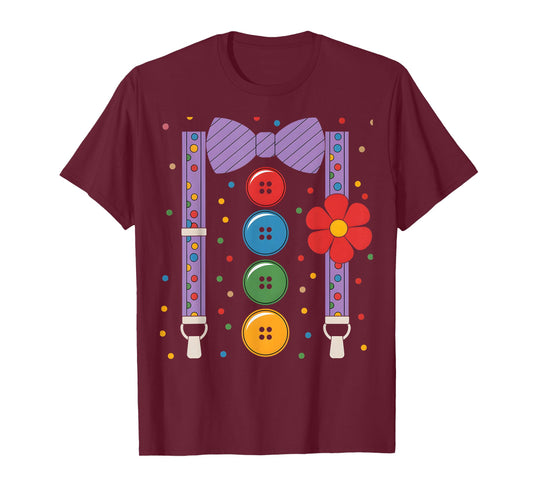 Clown Halloween Costume T-Shirt