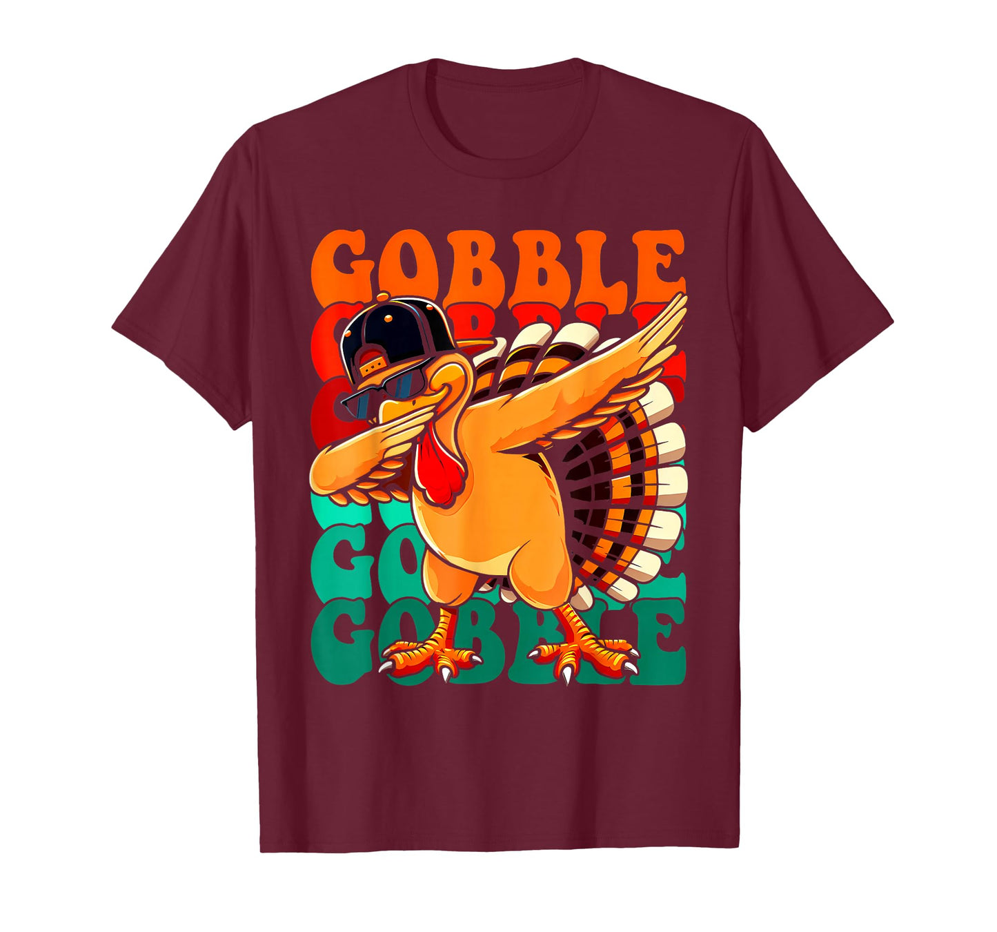 Thanksgiving Turkey Pilgrim Costume for Men Women Kids T-Shirt