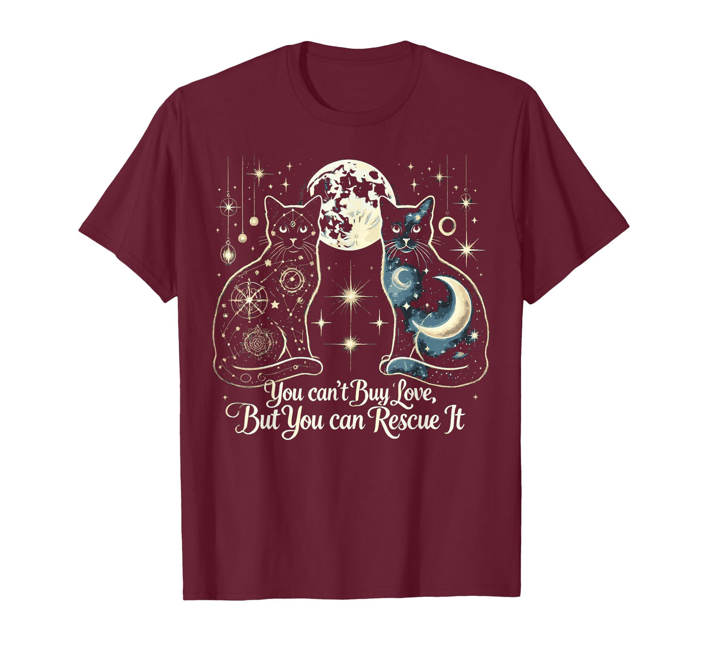 Cat Rescue Sayings for Feral Kitten Animal Rescuer T-Shirt