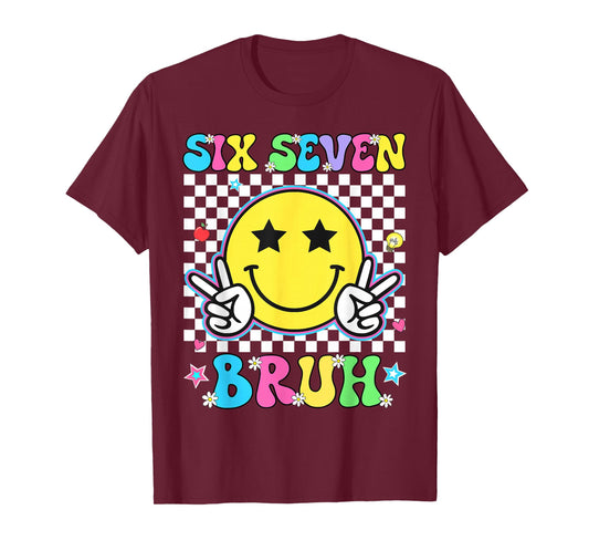 67th Day of School Shirt Six Seven Bruh Teacher Boy Girls 5 T-Shirt
