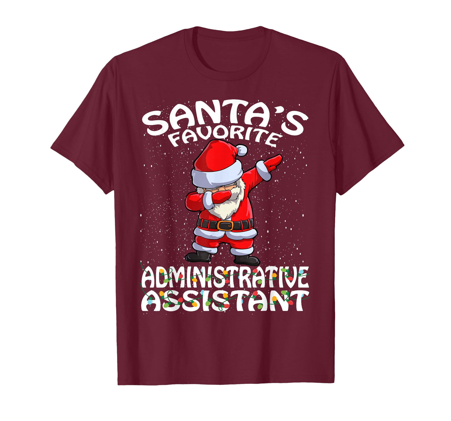 Santa's Favorite Administrative Assistant Christmas T-Shirt