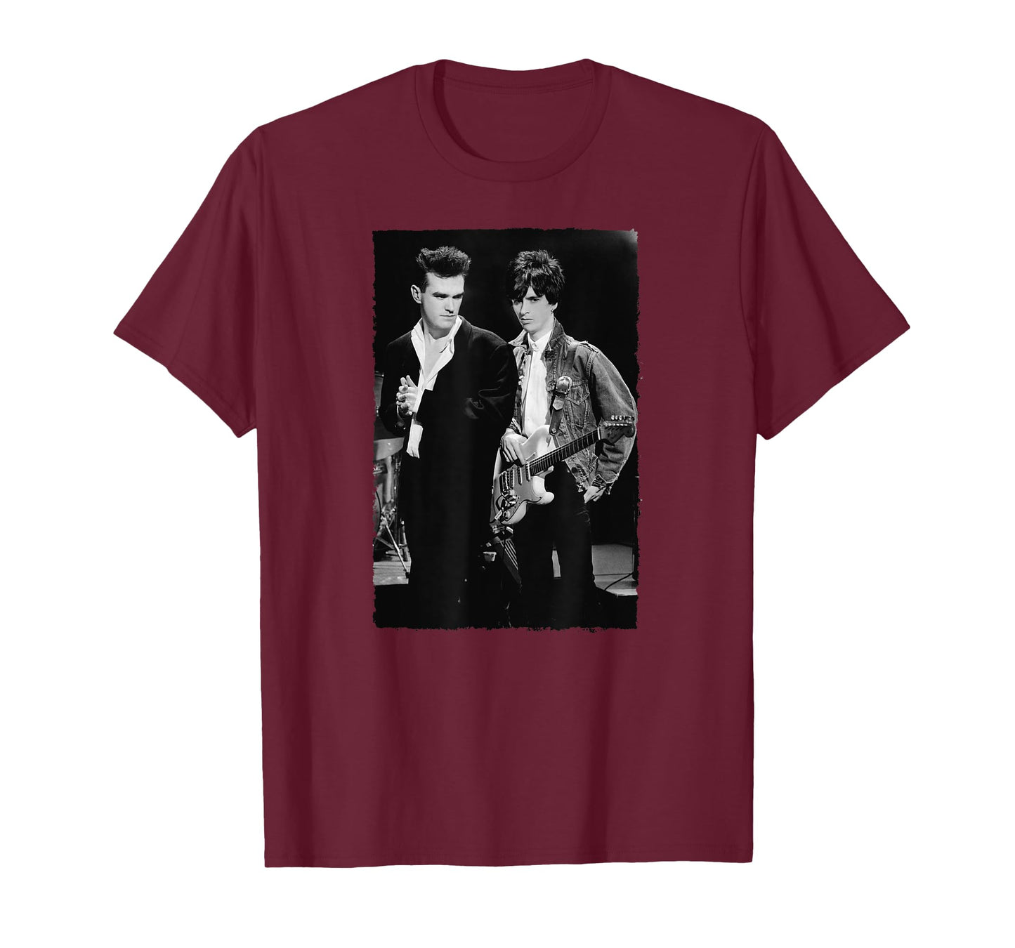 The Smiths Morrissey And Johnny Marr Live By Stephen Wright T-Shirt