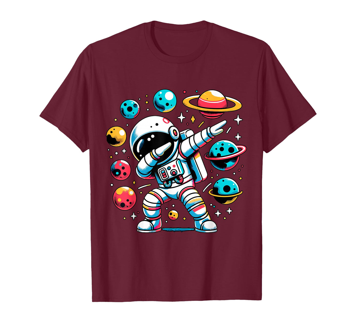Dabbing Astronaut Space Galaxy T-Shirt