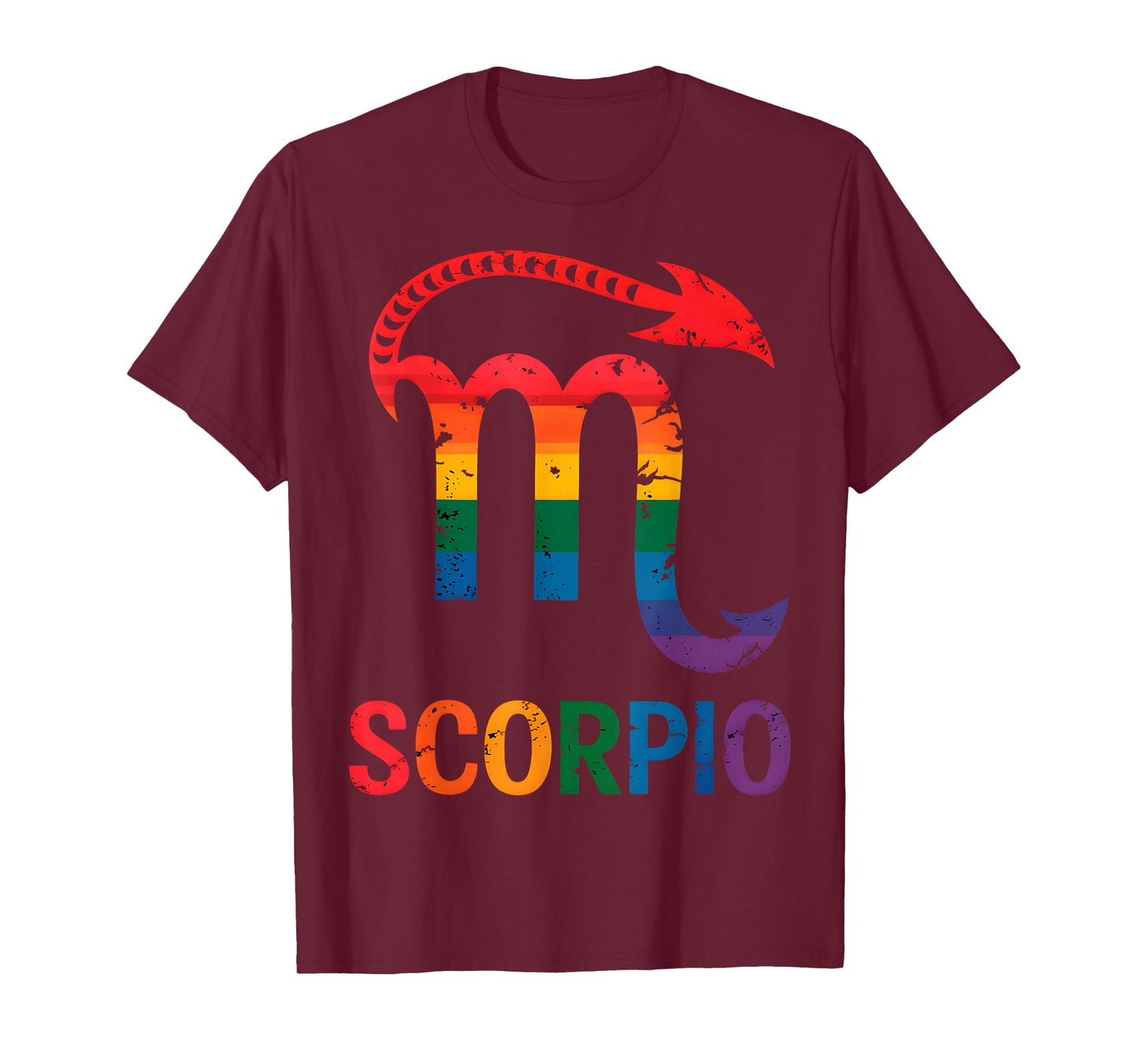 Scorpio Pride Rainbow T-Shirt