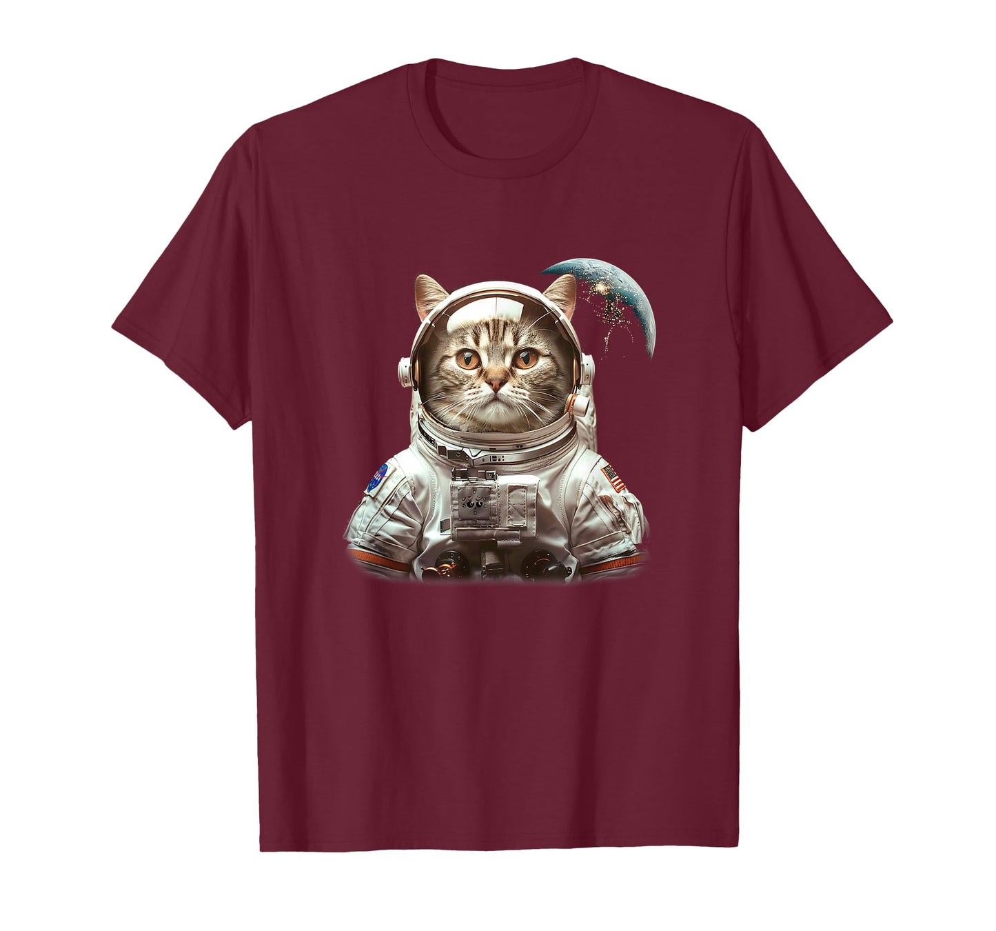 Catronaut Cat Astronaut Planets Space Design For Cat Lover T-Shirt