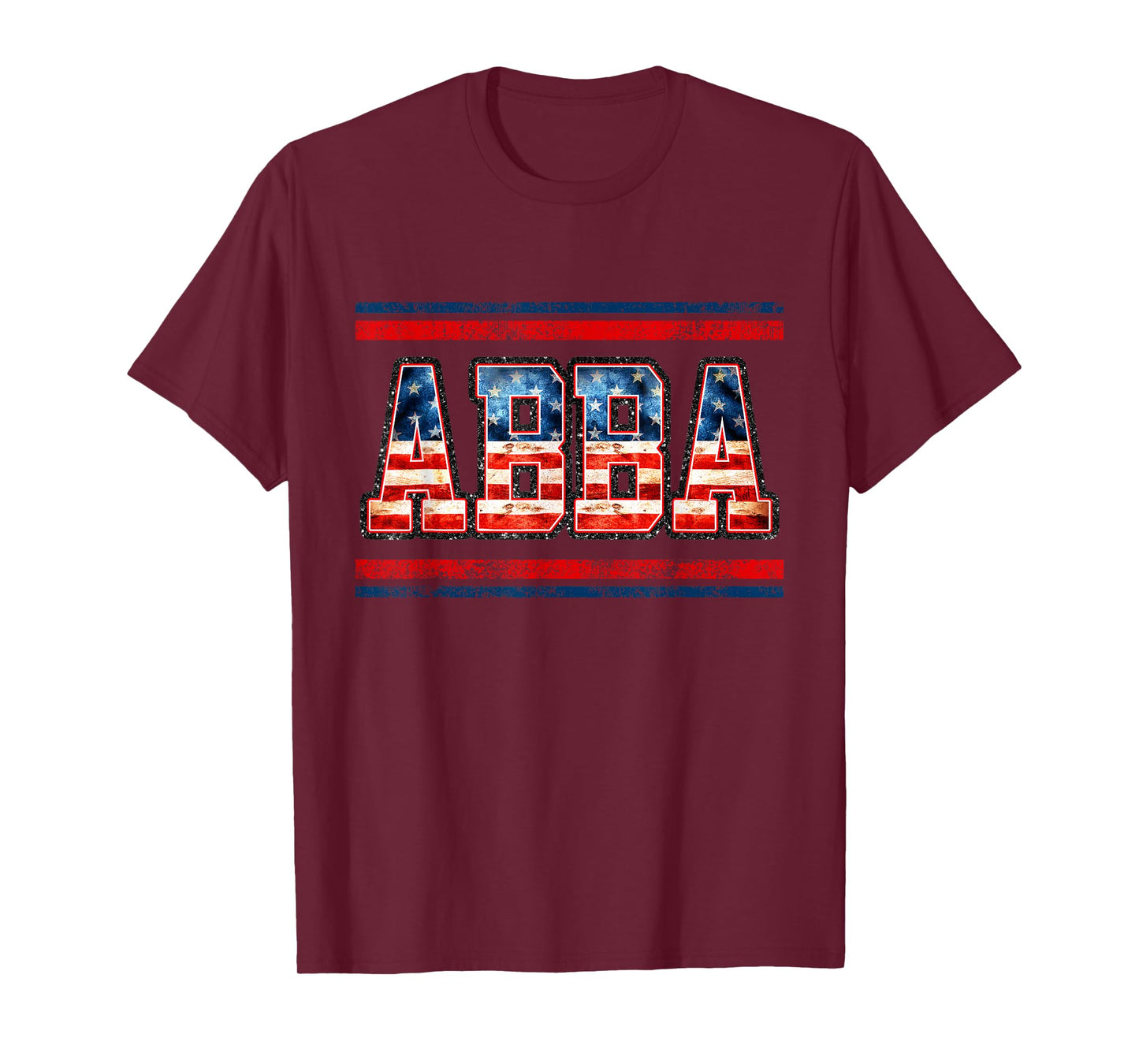 4th of July Abba Flag Shirt, Vintage Abba Shirt T-Shirt