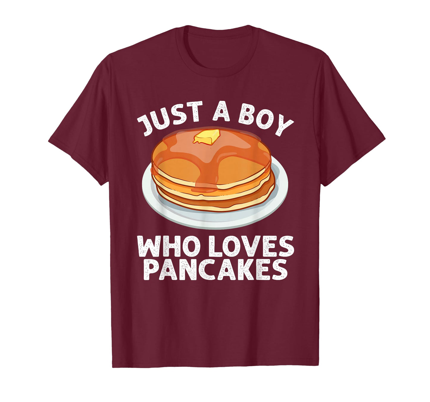 Cool Pancake Art For Boys Men Breakfast Food Pancake Lovers T-Shirt