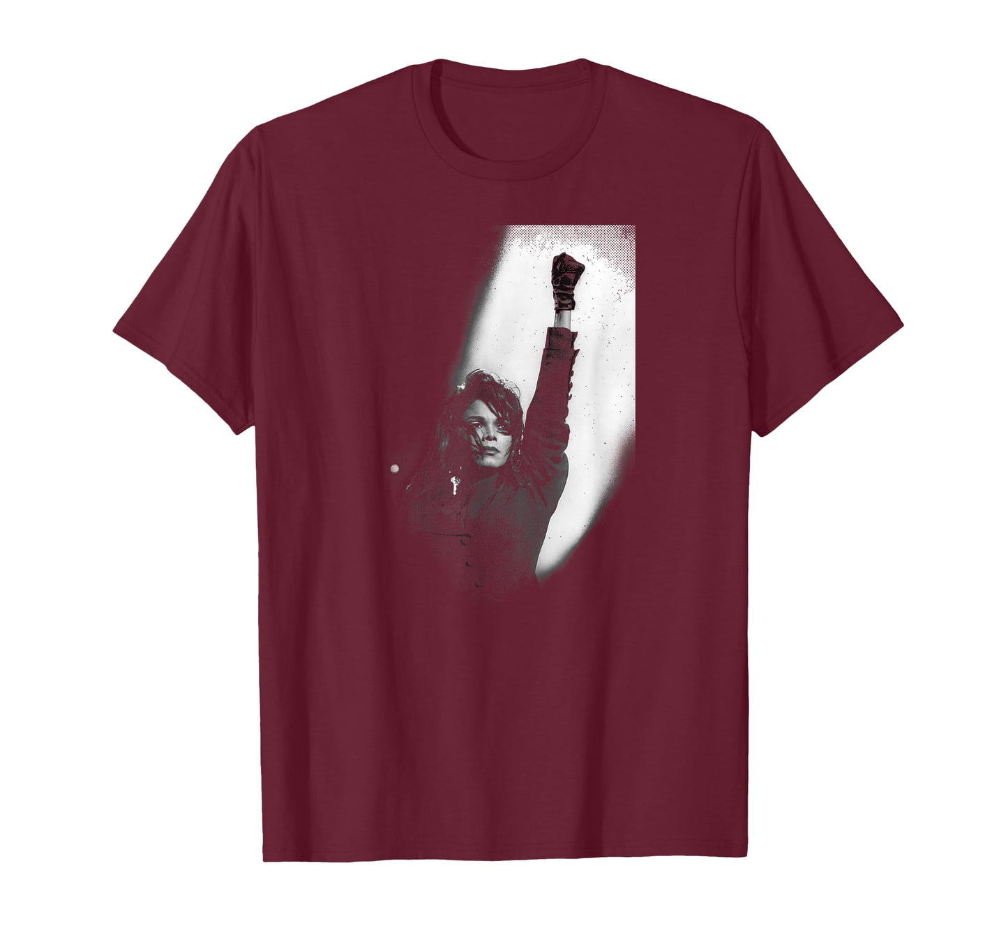 Janet Jackson Performing Live by Stephen Wright T-Shirt