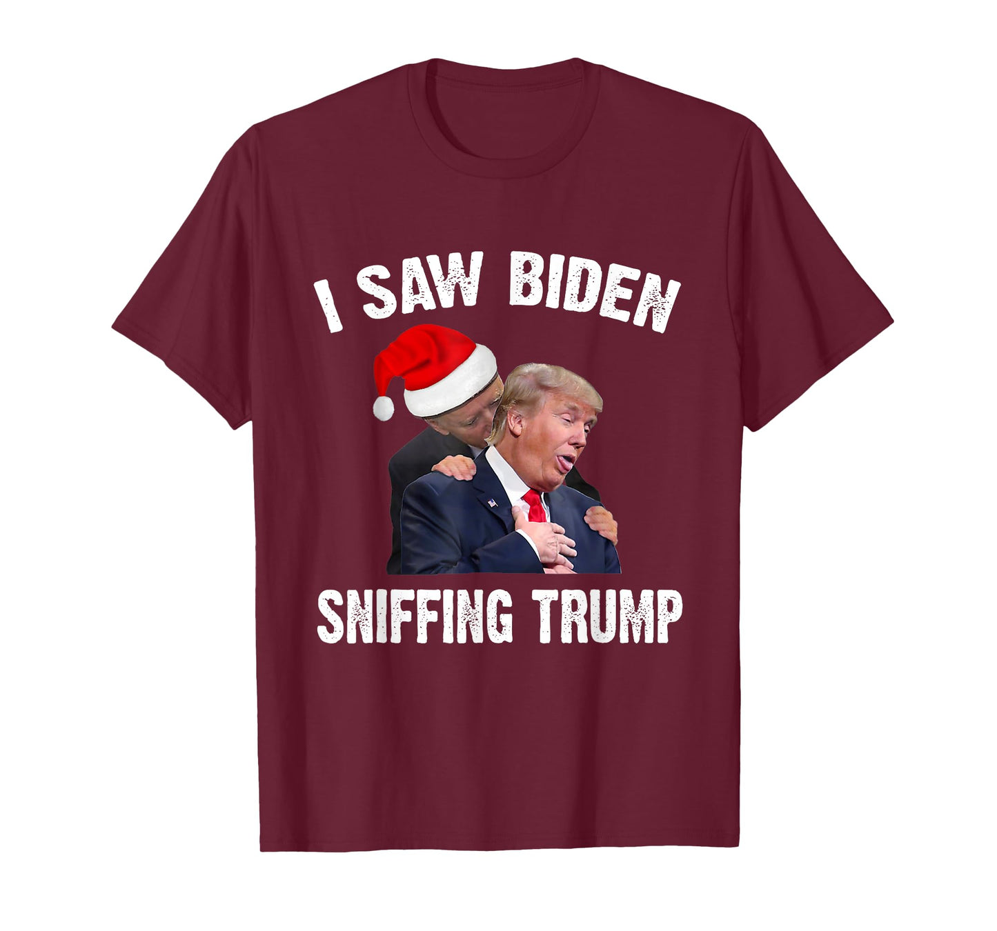 I Saw Biden Sniffing Trump, Funny Biden, Trump Gift T-Shirt