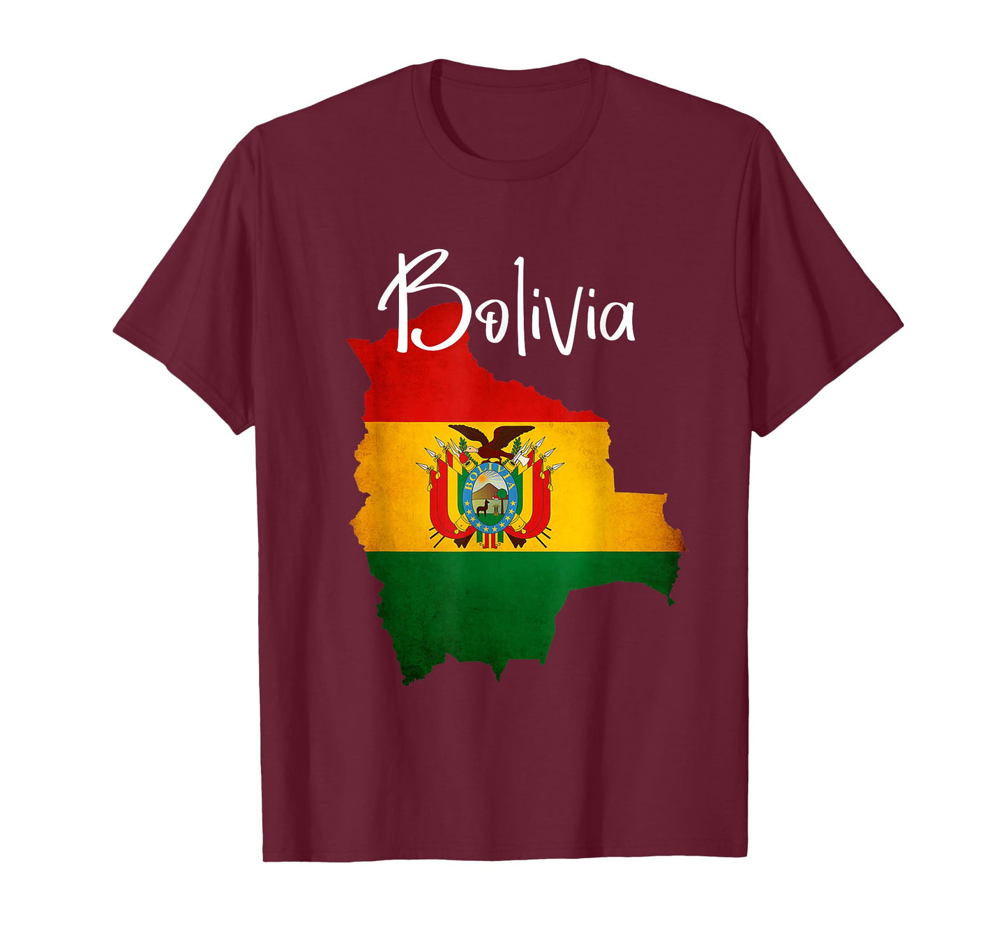 Bolivia Flag Tshirt, Bolivian Flag, Bolivia Shirts for Women T-Shirt
