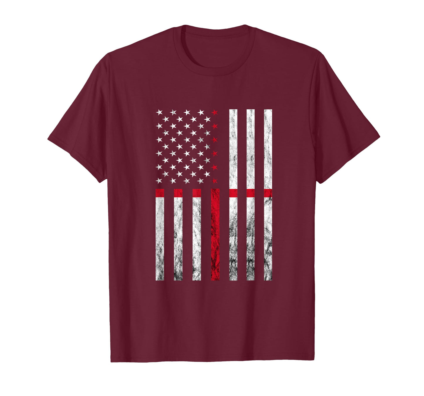 Vintage USA America English Flag St George's Cross England T-Shirt