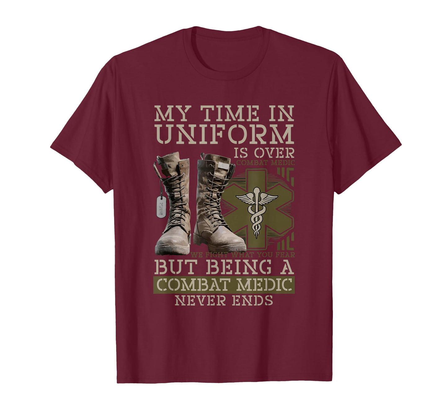 Combat Medic First Aid Field Medic Military T-Shirt