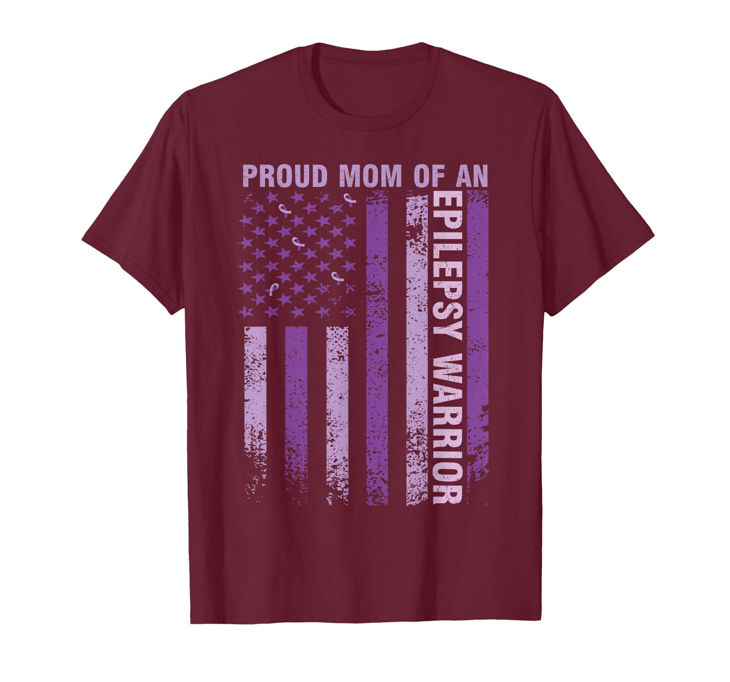 Proud Mom Of An Epilepsy Warrior Epilepsy Awareness Month T-Shirt