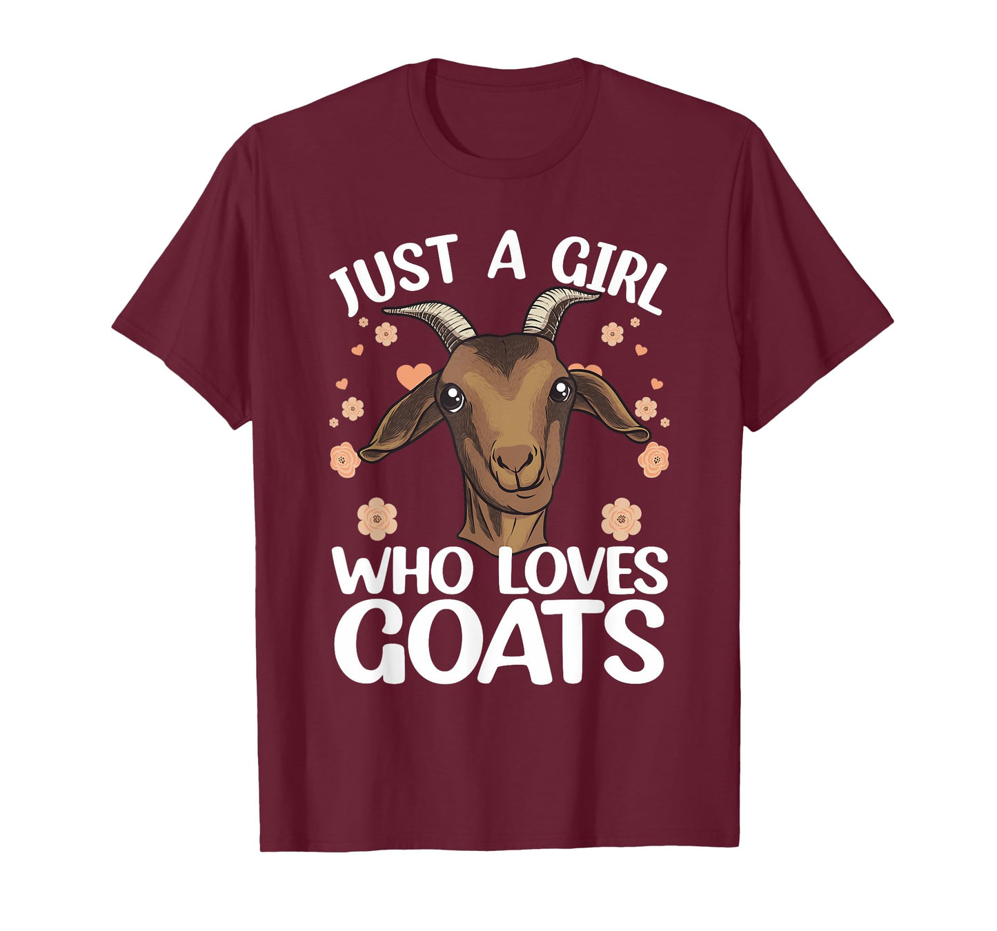 Cool Goat For Women Girls Goat Whisperer Farm Animal Farmer T-Shirt