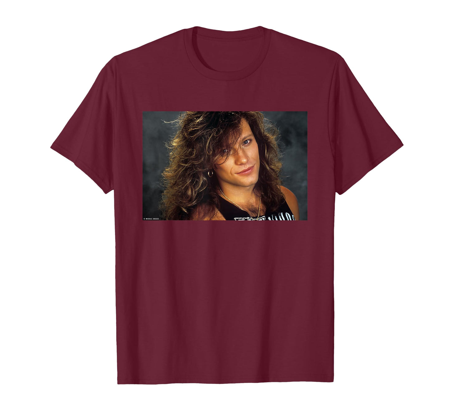 Jon Bon Jovi Rock Singer Portrait by Michael Grecco T-Shirt