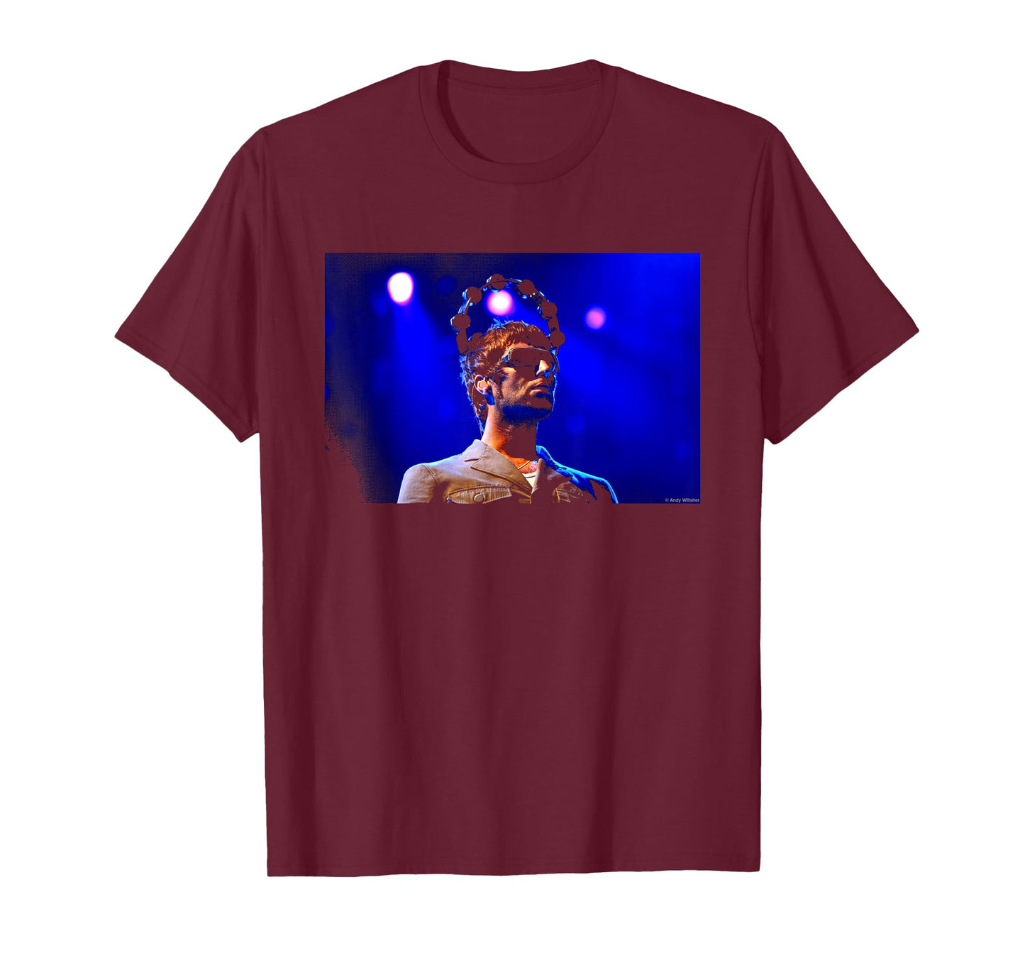 Liam Gallagher Oasis Live V Festival 2005 By Andy Willsher T-Shirt