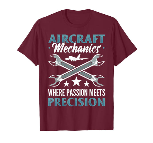 Aviation Mechanic Airframe Mechanic Airplane Aviation T-Shirt