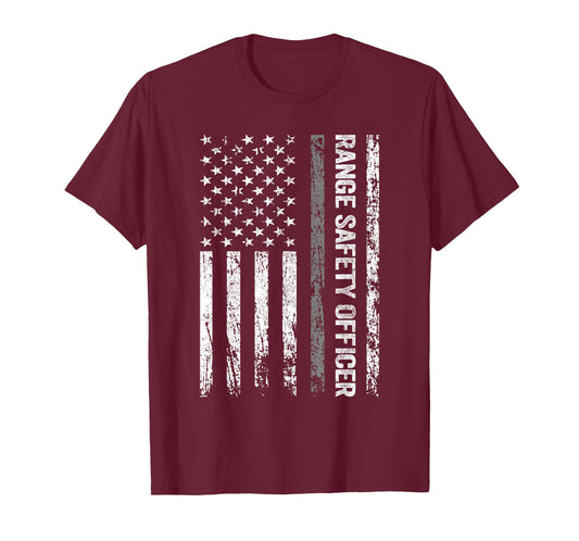 Range Safety Officer US Flag T-Shirt