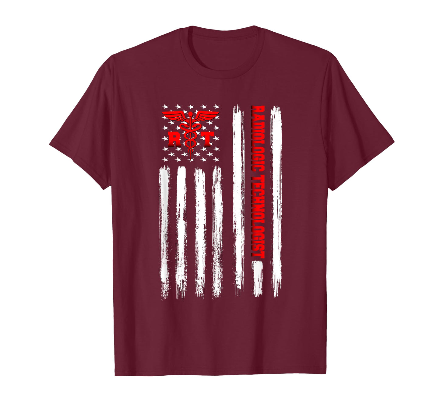American Flag Radiologic Technologist Rad Tech Week Gift T-Shirt