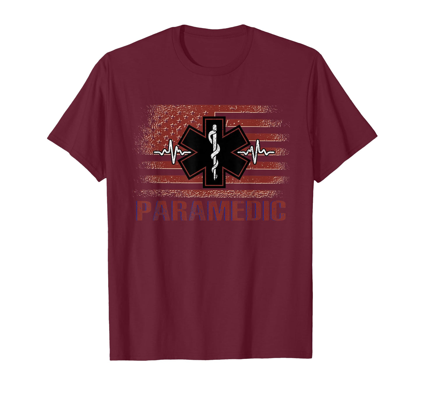 American Flag - Paramedic T-Shirt