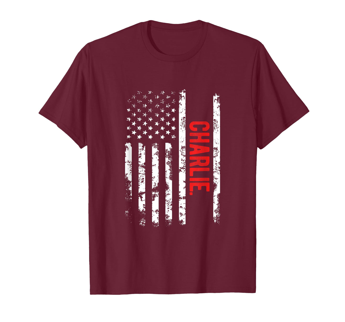 USA Flag Charlie Gift T-Shirt