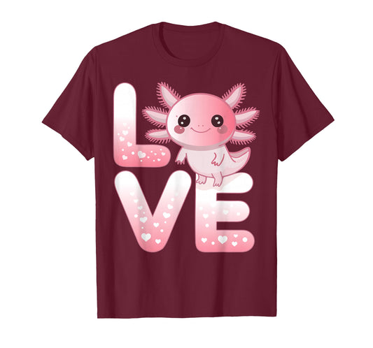 Axolotl Animals Kawaii Axolotls Lovers Cute Axolotl' Graphic T-Shirt