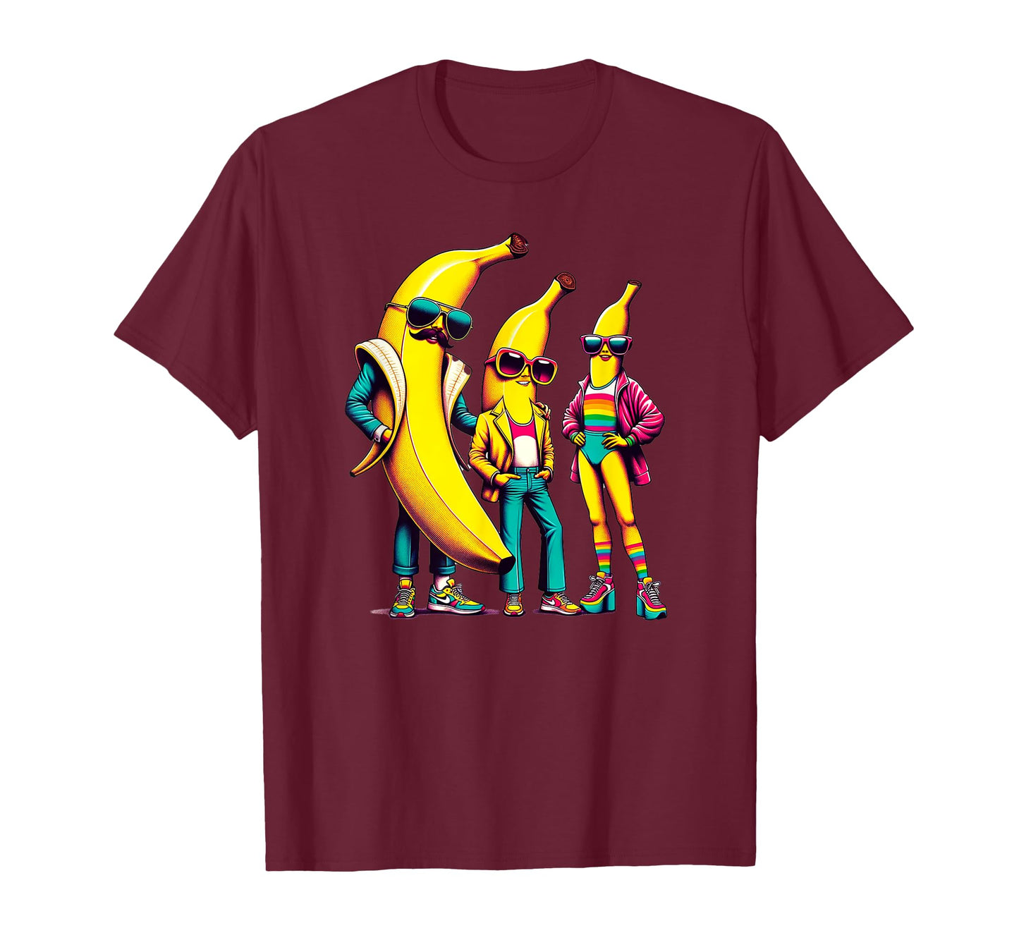 Banana Fun Run Family Outfit for Family Runners Costume T-Shirt