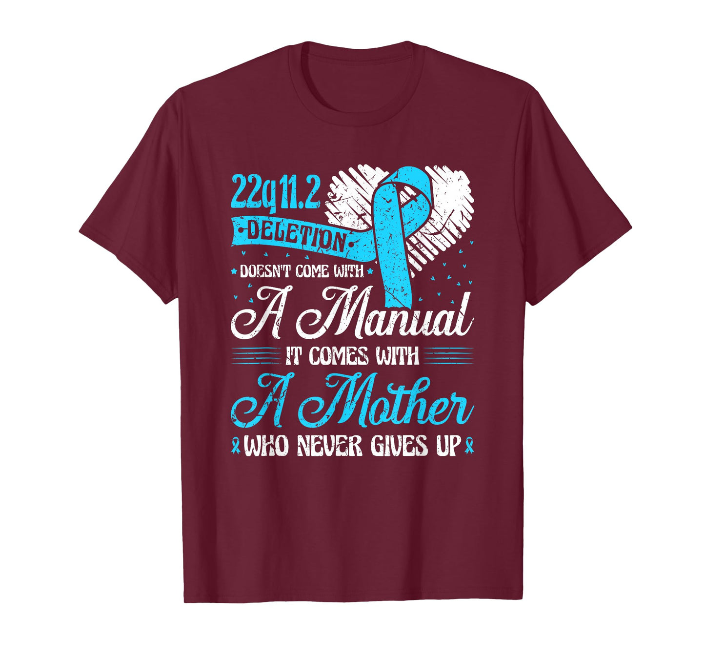22q11.2 Deletion DiGeorge Syndrome Awareness Ribbon T-Shirt