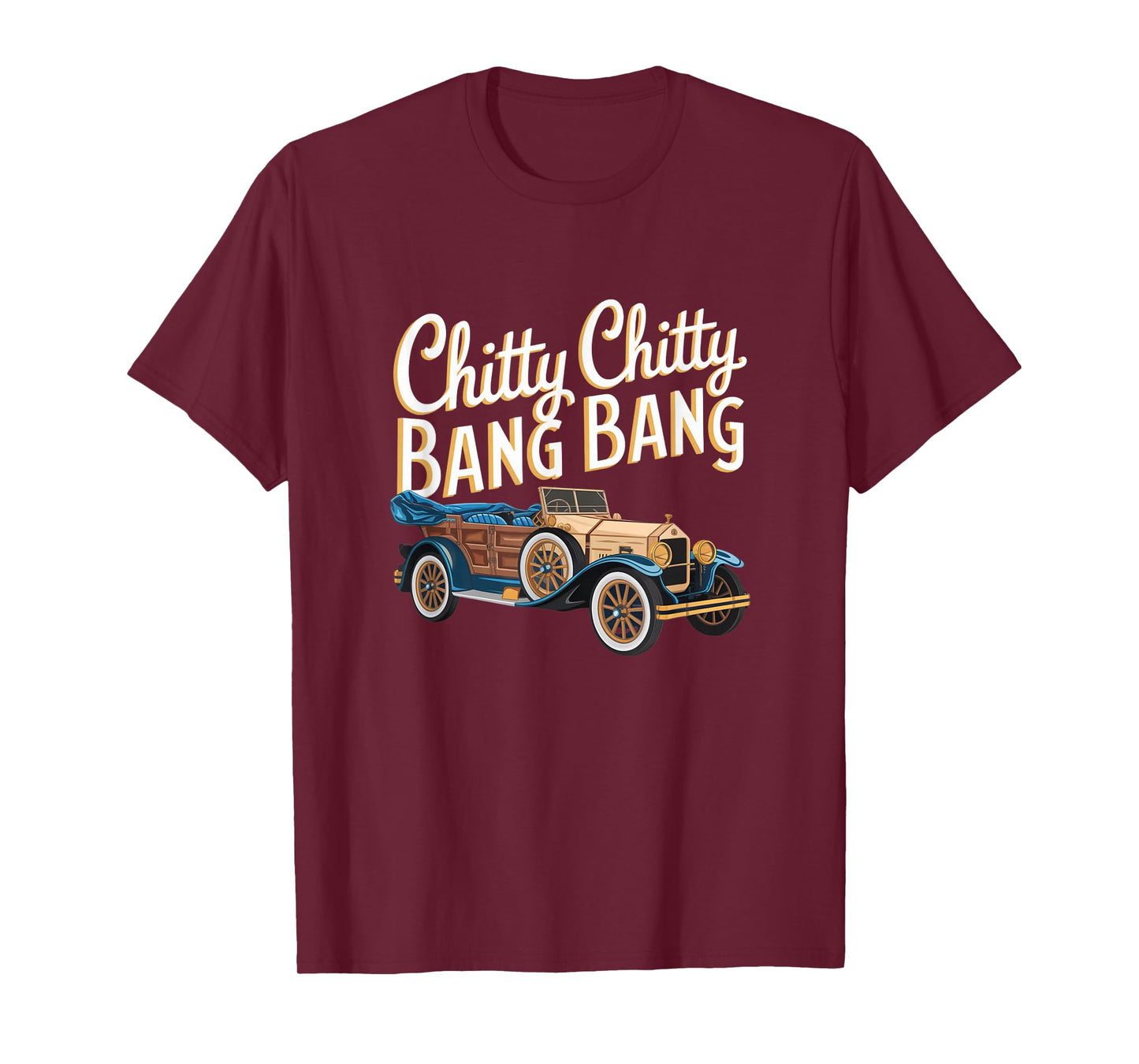 Chitty Chitty Bang Bang Vintage Car Musical Theatre T-Shirt