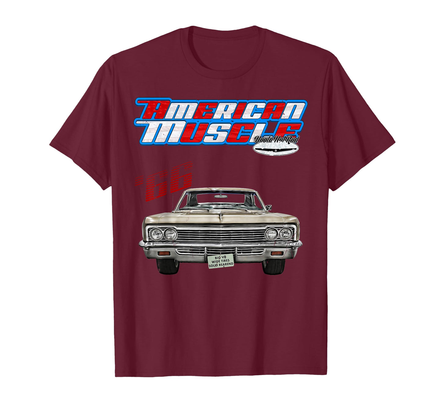 1966,Caprice,Impala,BelAir,Bel Air,DelRay,Del Ray,Muscle Car T-Shirt
