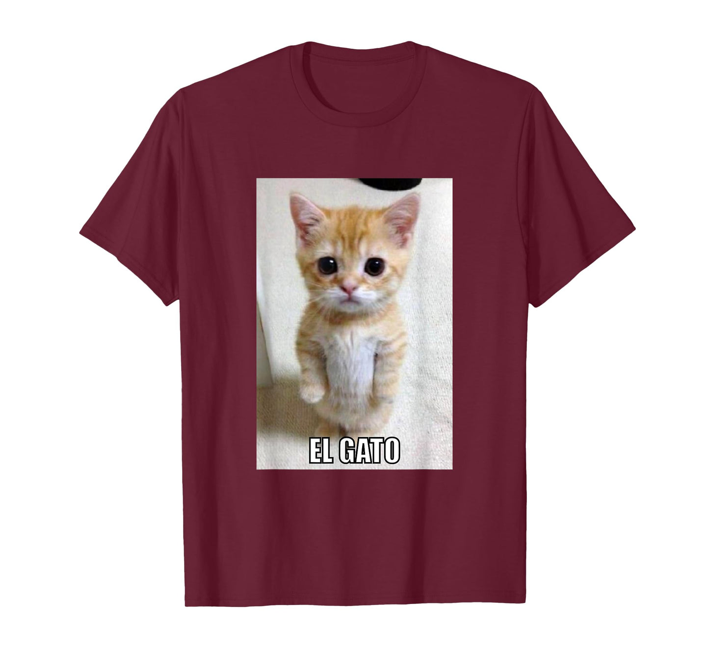El Gato Meme Sad Crying Cat Munchkin Kitty Meme Men Women Girls Kids T-Shirt