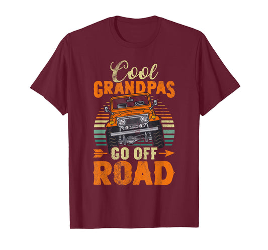 Cool Side By Side Design For Grandpa Dad SxS Offroad UTV T-Shirt