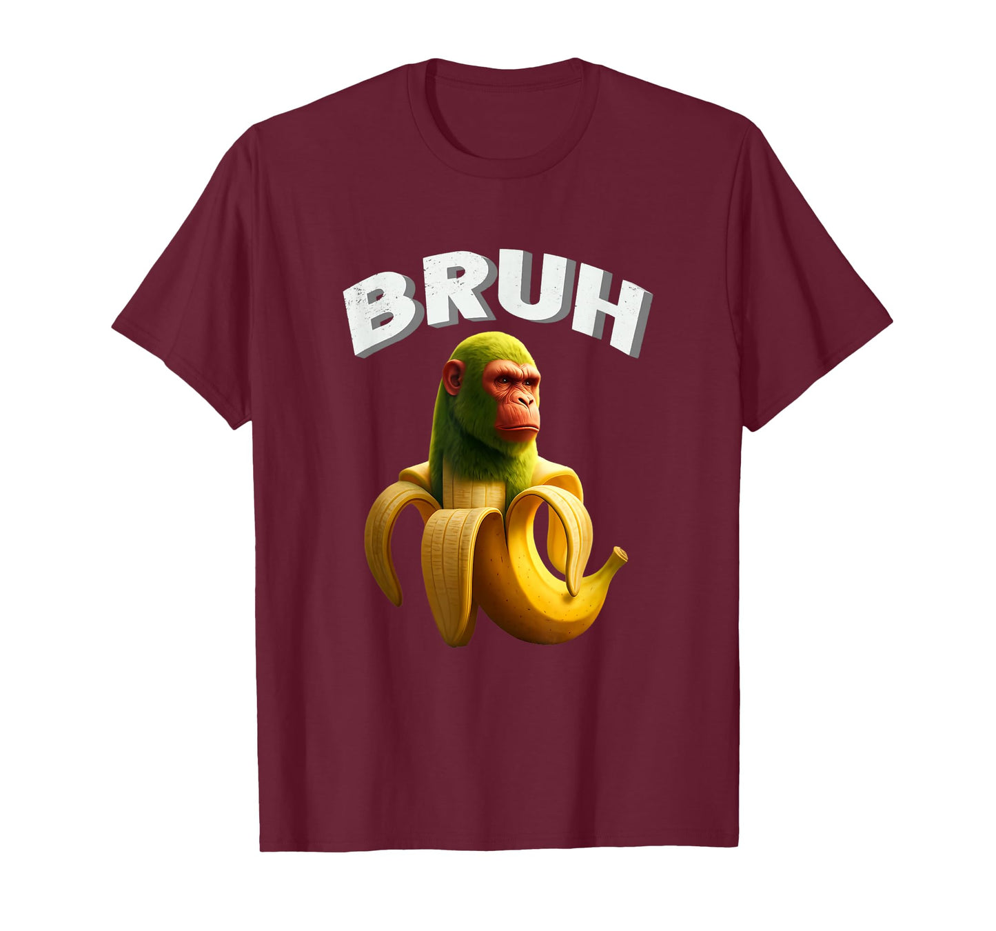 Funny Boys Mens Bruh Chimpanzini Bananini T-Shirt