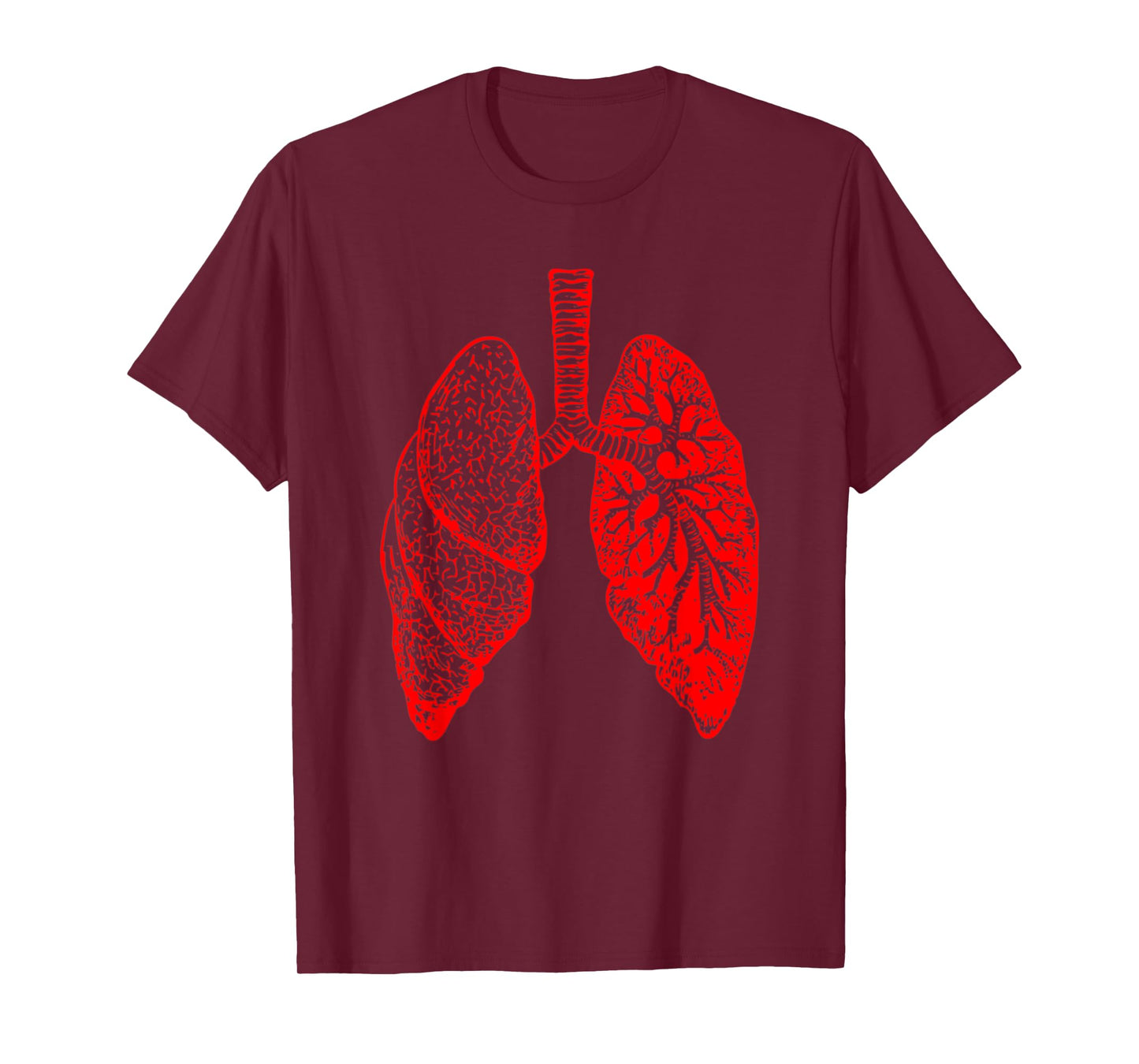 Anatomy Drawing Tee Pulmonologist, Respiratory Lungs Gift T-Shirt