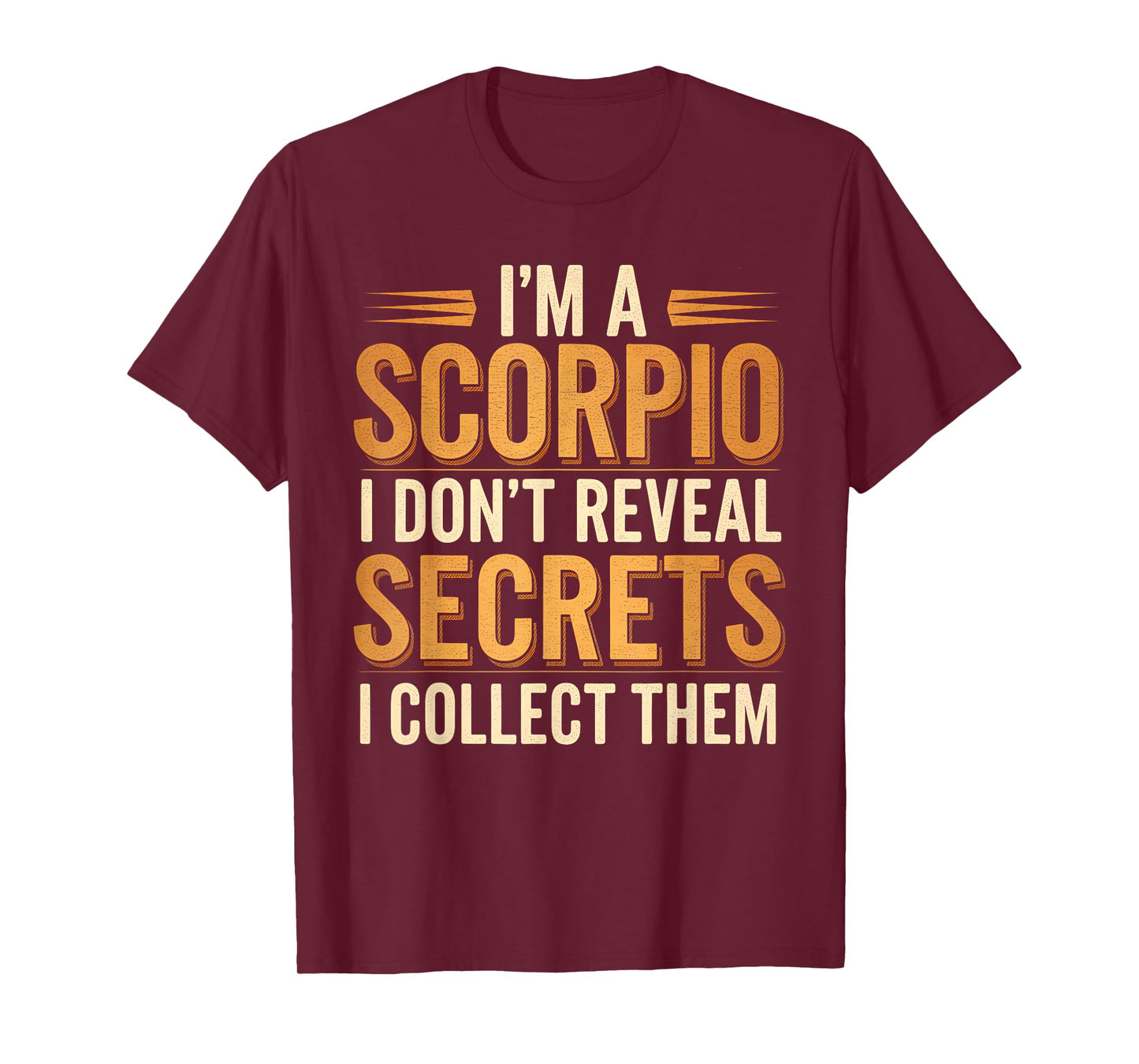 Scorpio Zodiac Sign Birthday Horoscope Astrology T-Shirt