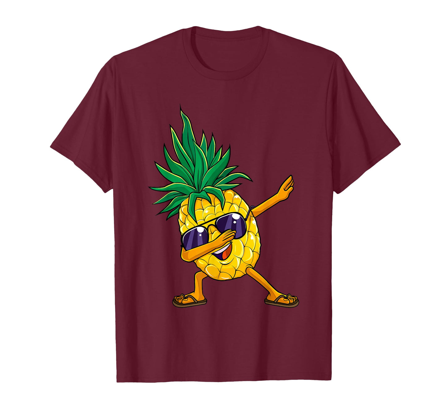 Dabbing Pineapple Hawaii Dab Dance Hawaiian Kids T-Shirt