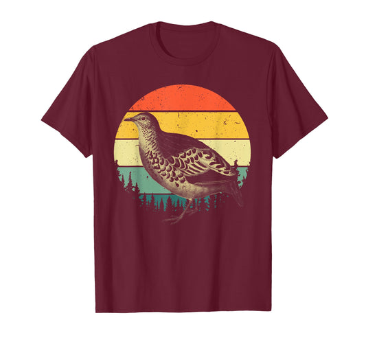 Cool Quail Art For Men Women Quail Hunting Bird Lover Quail T-Shirt
