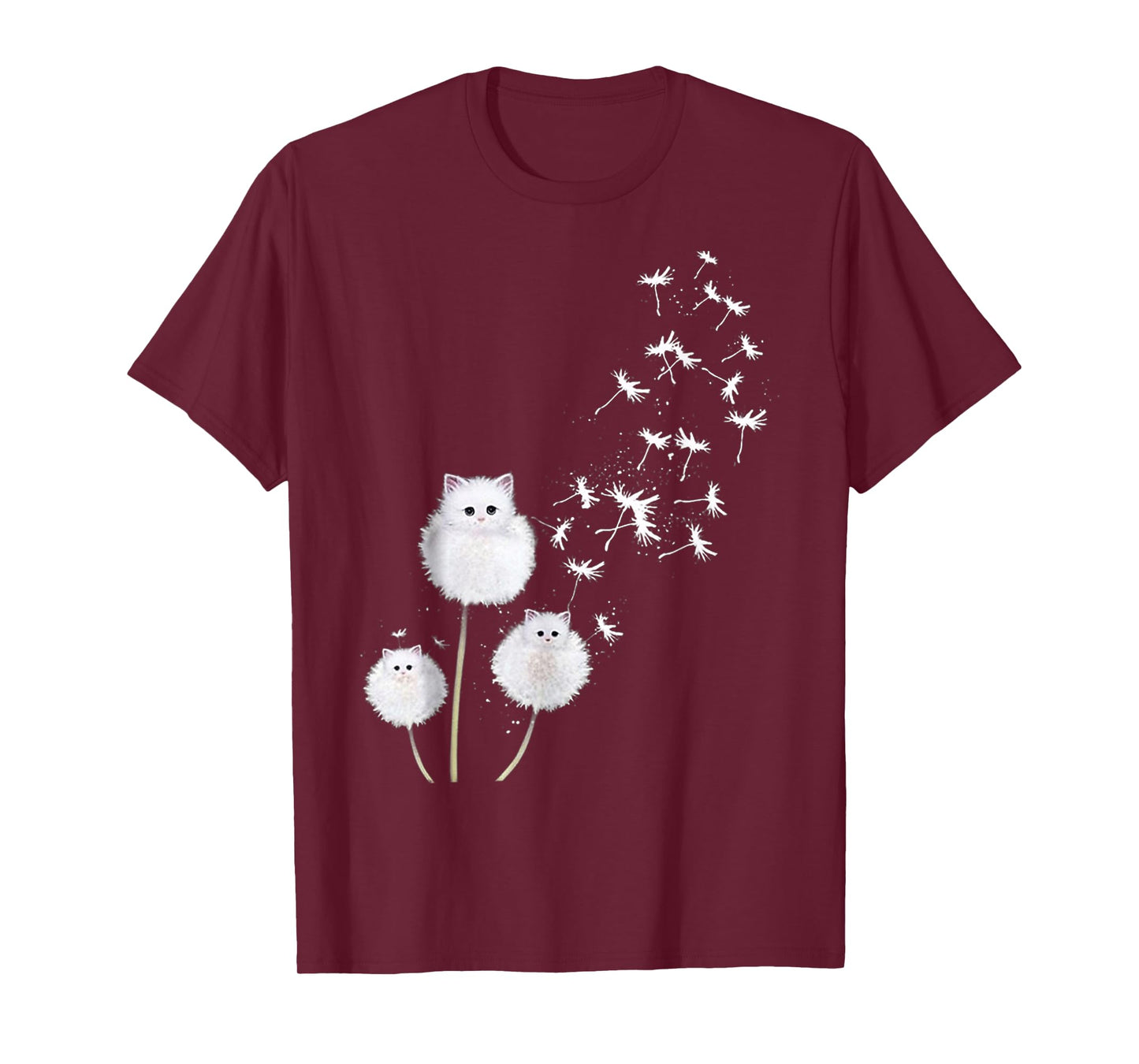 Cat Dandelion Flower SKT T-Shirt