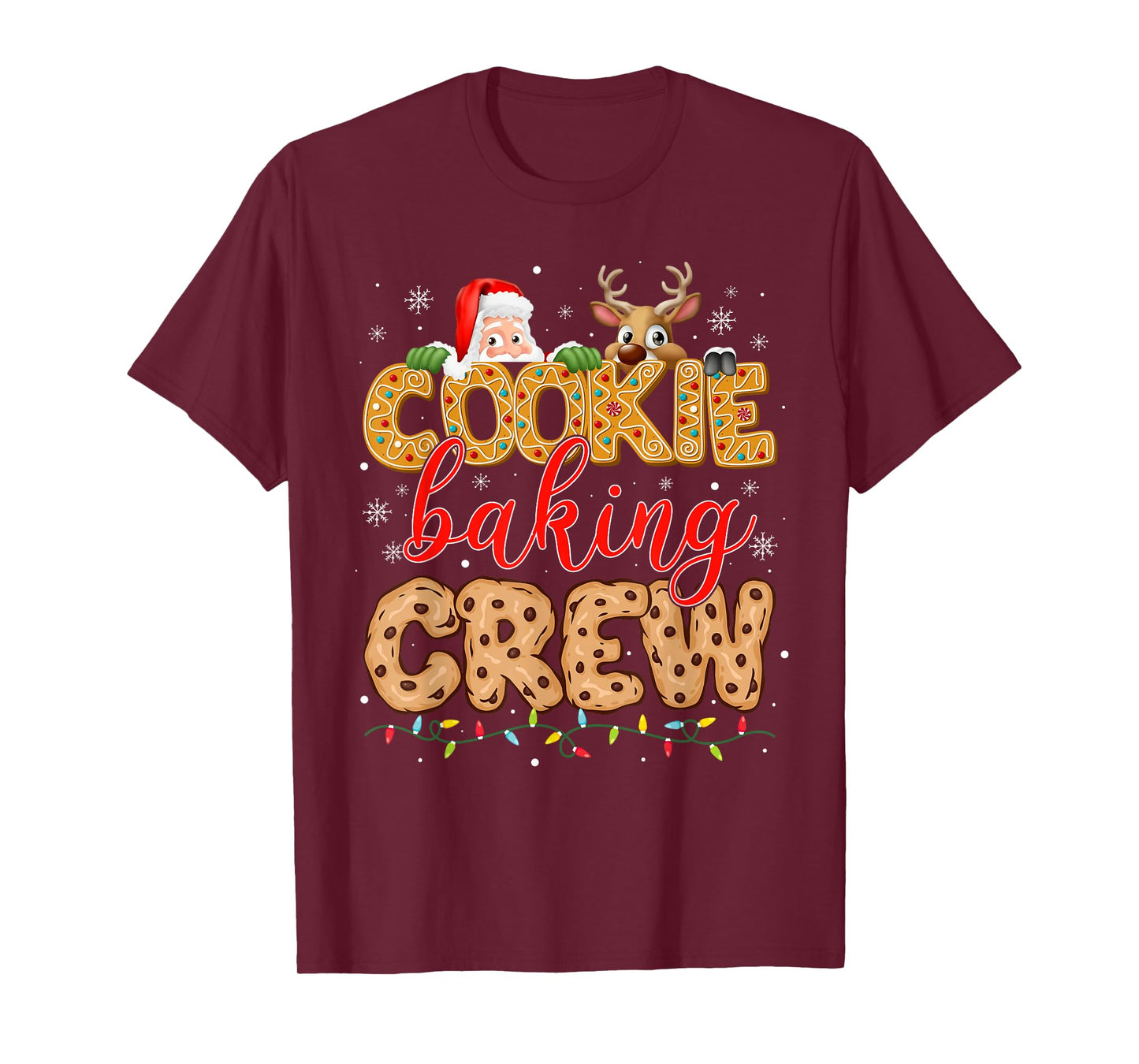 Christmas Cookie Baking Crew Cookie Crew Family Christmas T-Shirt