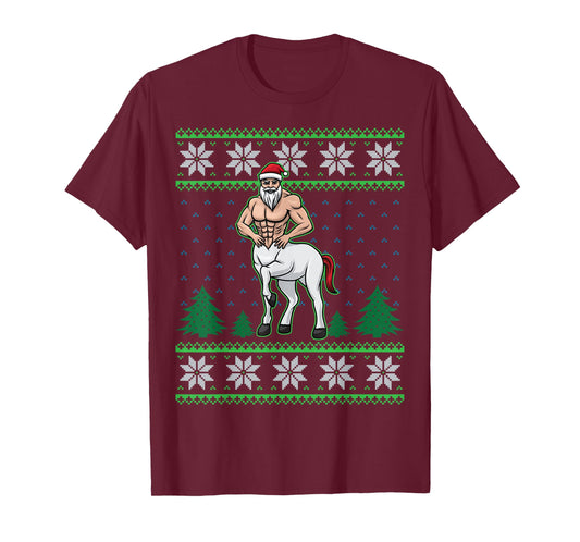 Centaur Half Man Half Horse Greek Mythology Cool Christmas T-Shirt