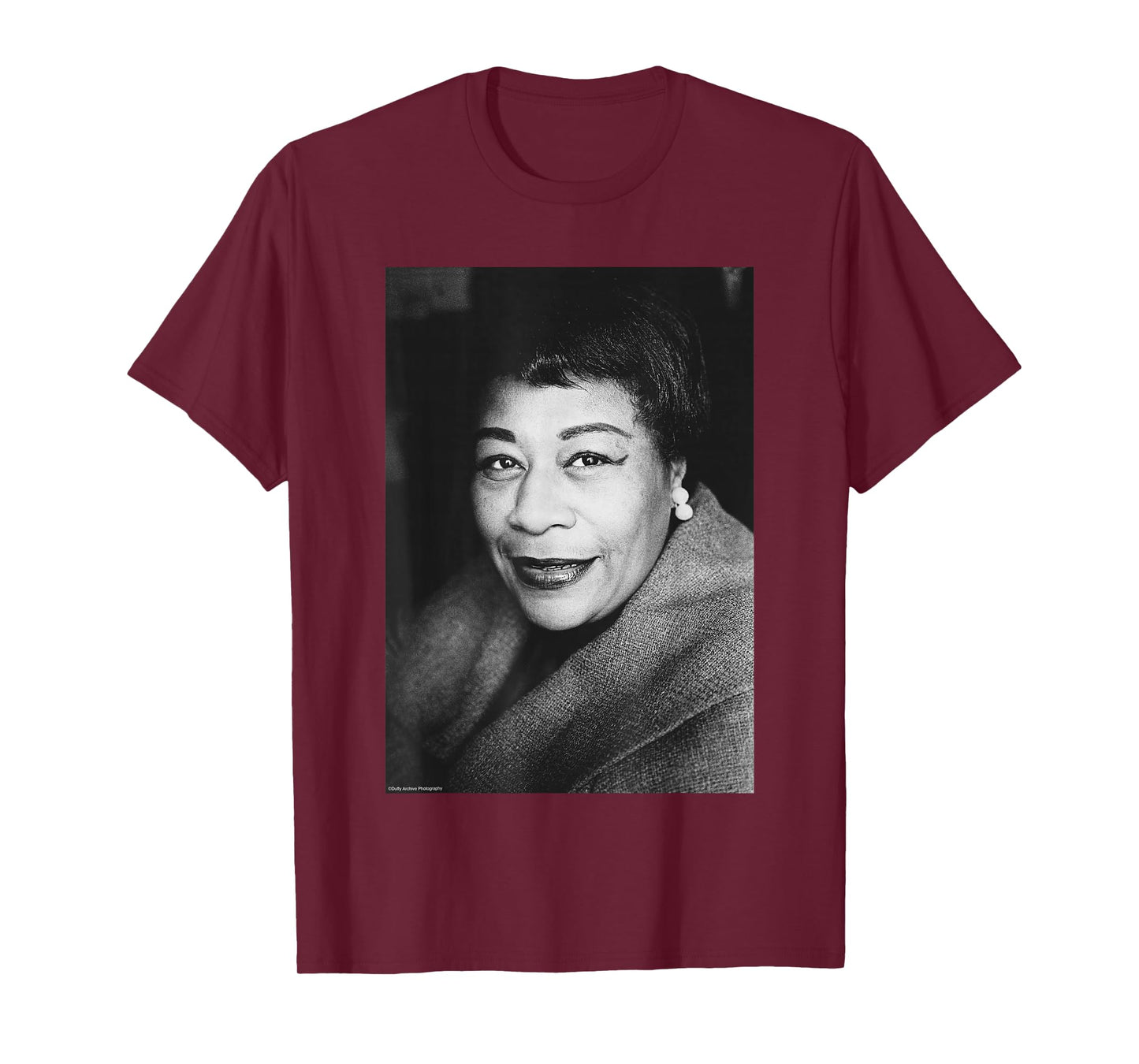 Ella Fitzgerald Queen of Jazz Duffy Archive Photography T-Shirt