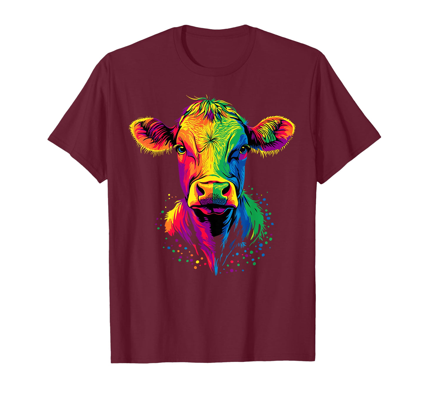 Cow Cattle Farmer Milk Vegan Calf Cows Farm Cute Cow T-Shirt